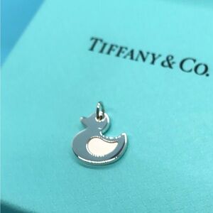 🩵Authentic Tiffany & Co Sterling silver Lucky Ducky charm. Cute! Retired.